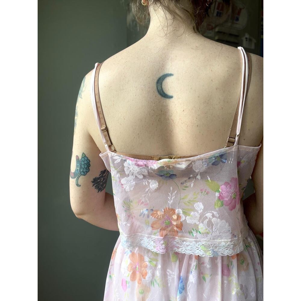 Vintage 90s Victoria’s Secret Sheer Floral Lounge Set | Feminine Angel Era | L/M - Picture 8 of 9